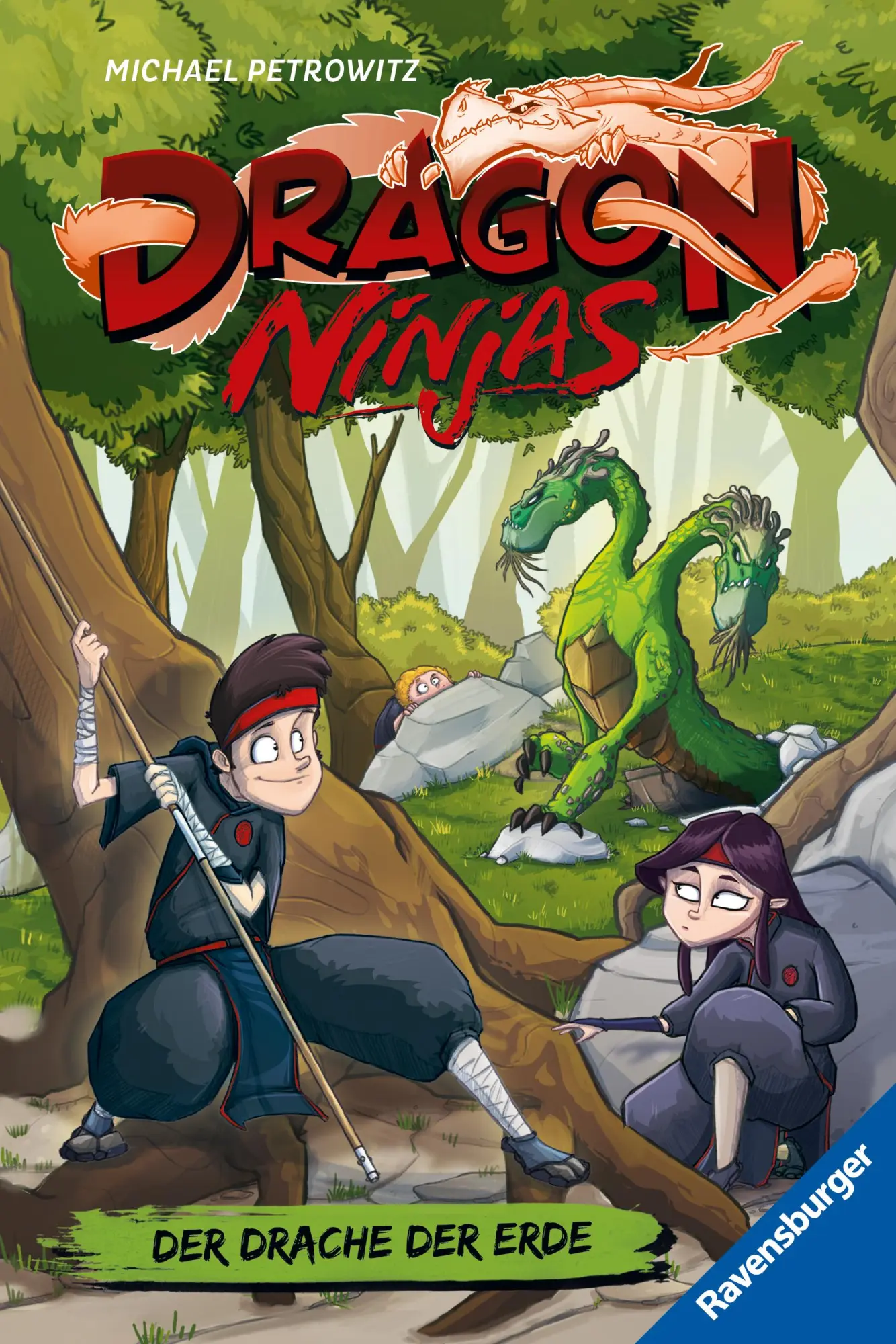 Cover: 9783473526307 | Dragon Ninjas, Band 4 - Der Drache der Erde | Michael Petrowitz | Buch