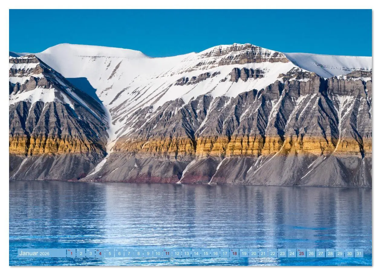 Bild: 9783516636307 | Spitzbergen im Sommer (Wandkalender 2026 DIN A3 quer), CALVENDO...