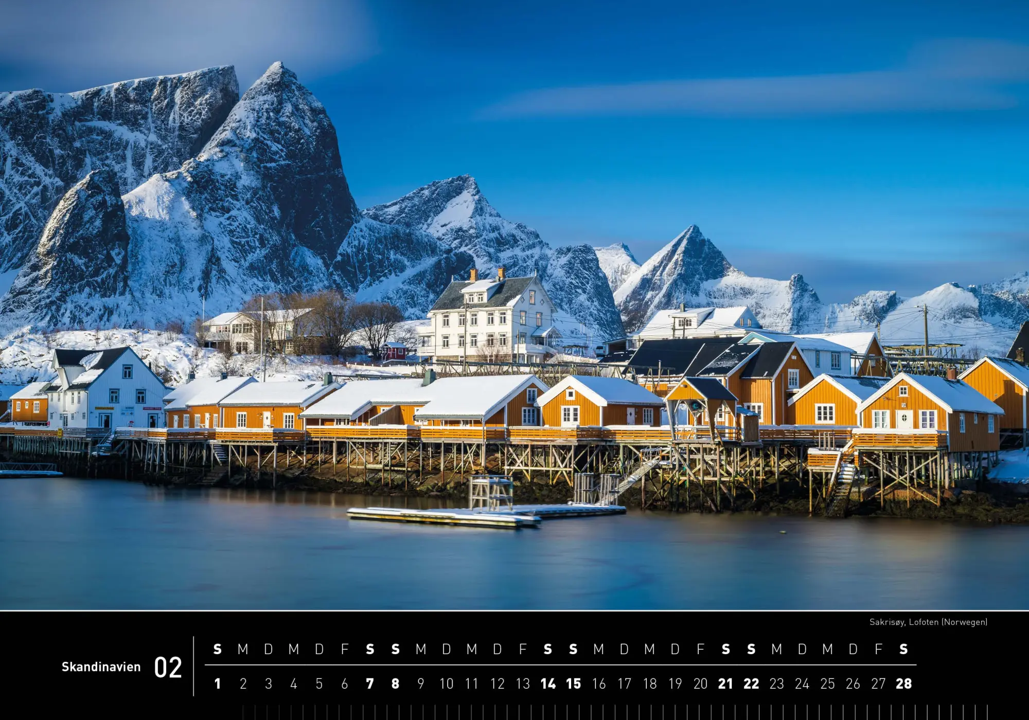 Bild: 9783968556307 | Skandinavien Premiumkalender 2026 | Robert Haasmann | Kalender | 14 S.