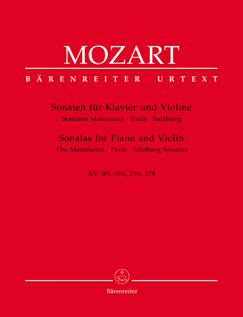 Cover: 9790006456307 | Sonatas For Violin &amp; Piano | Wolfgang Amadeus Mozart | Buch