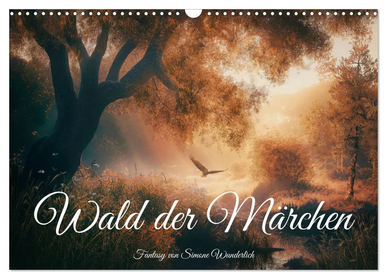 Cover: 9783457536407 | Wald der Märchen (Wandkalender 2026 DIN A3 quer), CALVENDO...