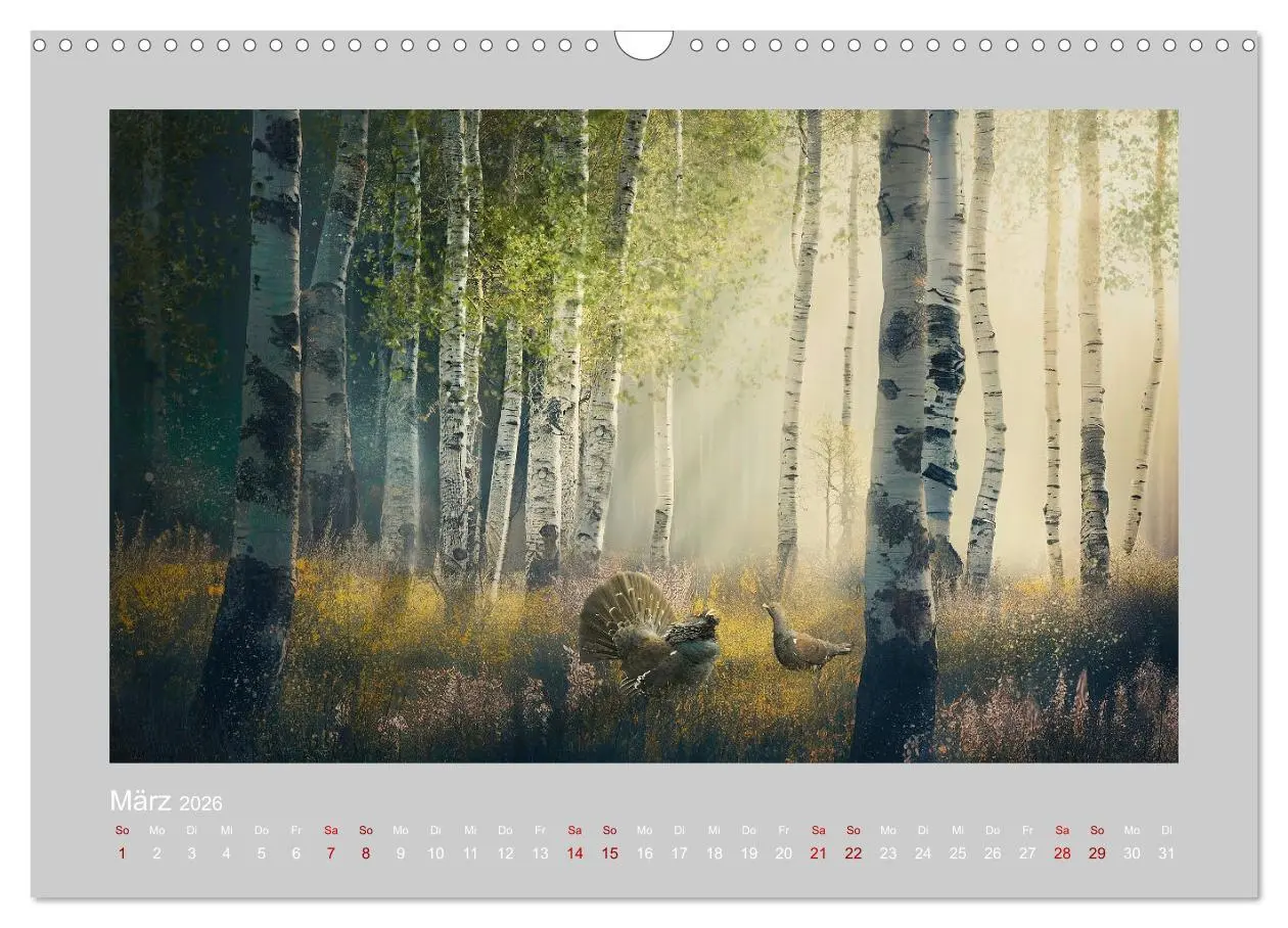 Bild: 9783457536407 | Wald der Märchen (Wandkalender 2026 DIN A3 quer), CALVENDO...