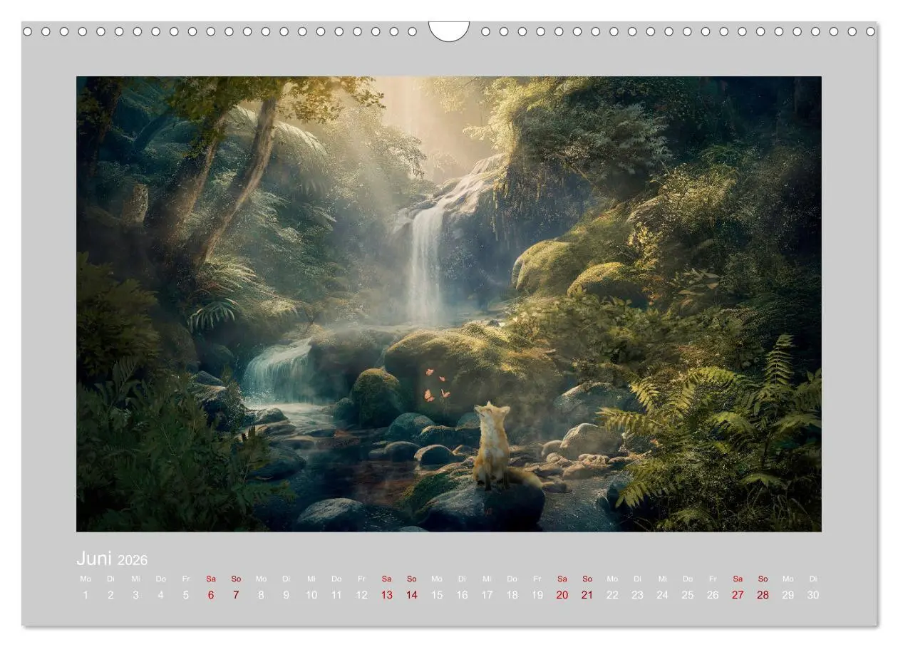 Bild: 9783457536407 | Wald der Märchen (Wandkalender 2026 DIN A3 quer), CALVENDO...