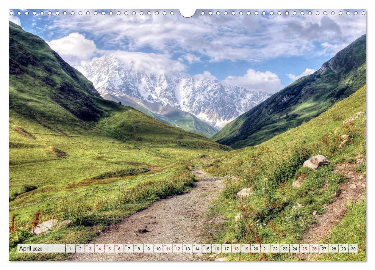 Bild: 9783457776407 | Georgien - Kirchen Klöster Kaukasus (Wandkalender 2026 DIN A3...