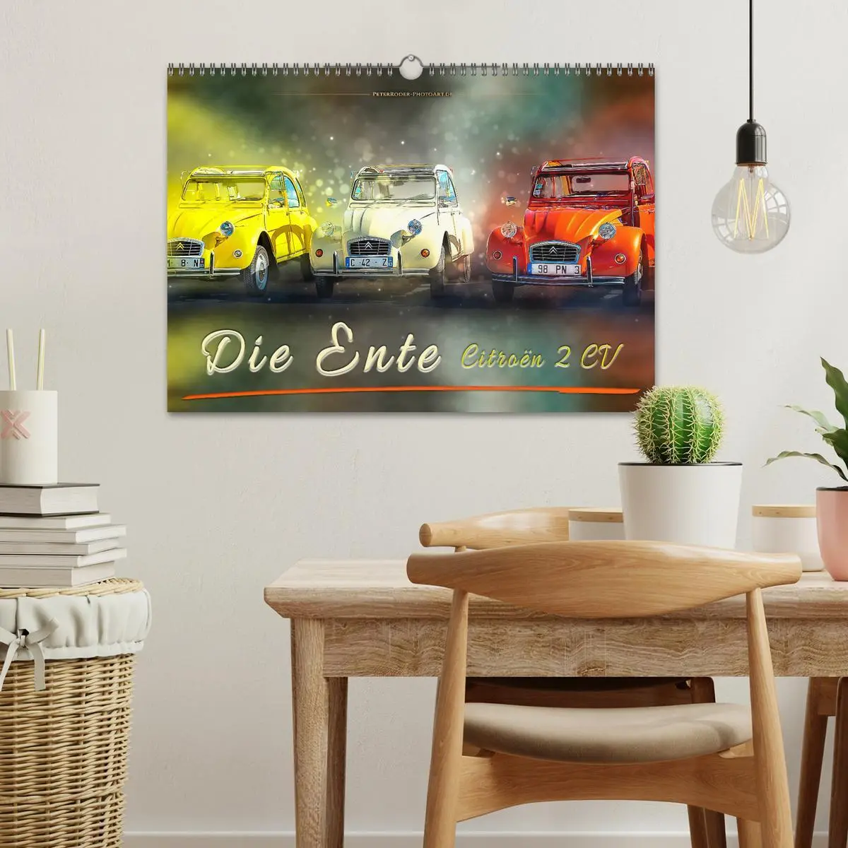 Bild: 9783457846407 | Die Ente - Citroën 2CV (Wandkalender 2026 DIN A3 quer), CALVENDO...