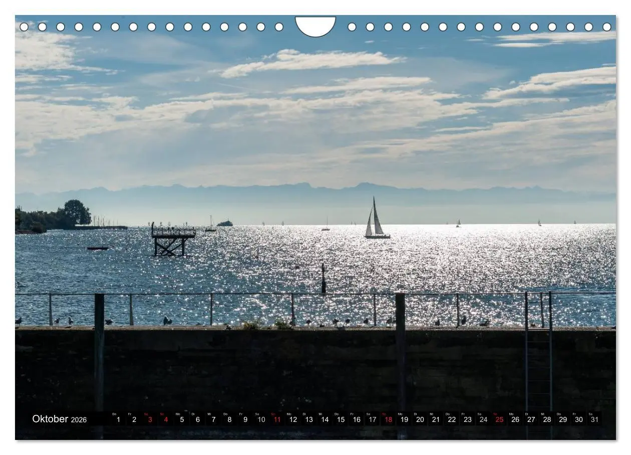 Bild: 9783516176407 | BODENSEE (Wandkalender 2026 DIN A4 quer), CALVENDO Monatskalender