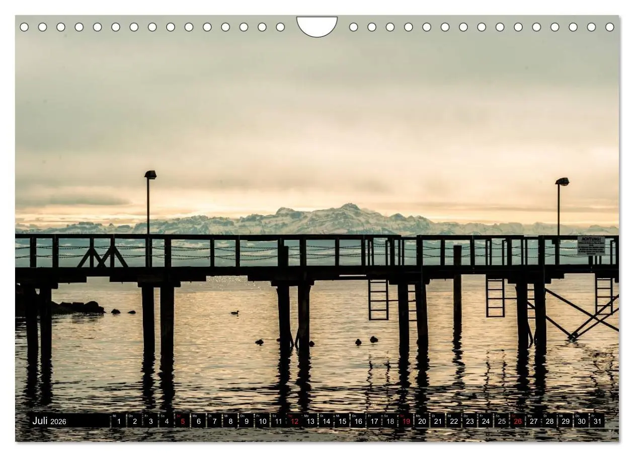 Bild: 9783516176407 | BODENSEE (Wandkalender 2026 DIN A4 quer), CALVENDO Monatskalender