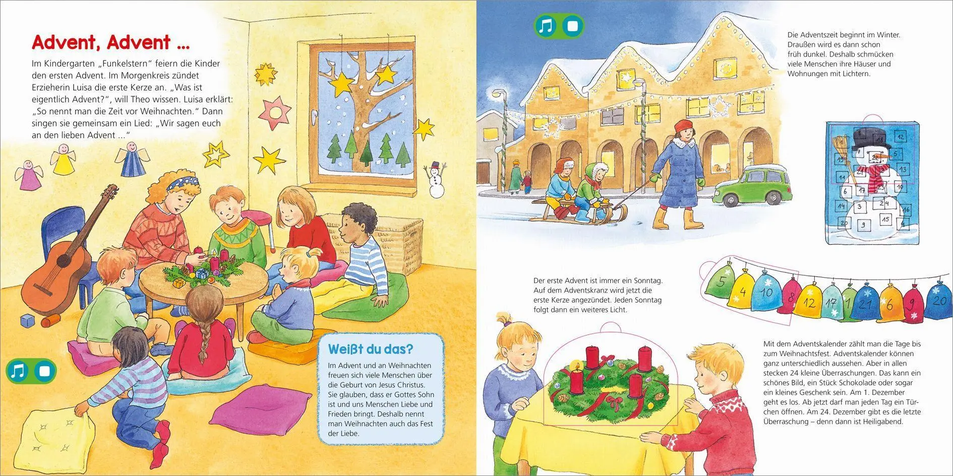 Bild: 9783788676407 | BOOKii WAS IST WAS Kindergarten Frohe Weihnachten! | Buch | Gebunden