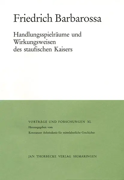 Cover: 9783799566407 | Friedrich Barbarossa | Alfred Haverkamp | Buch | 708 S. | Deutsch