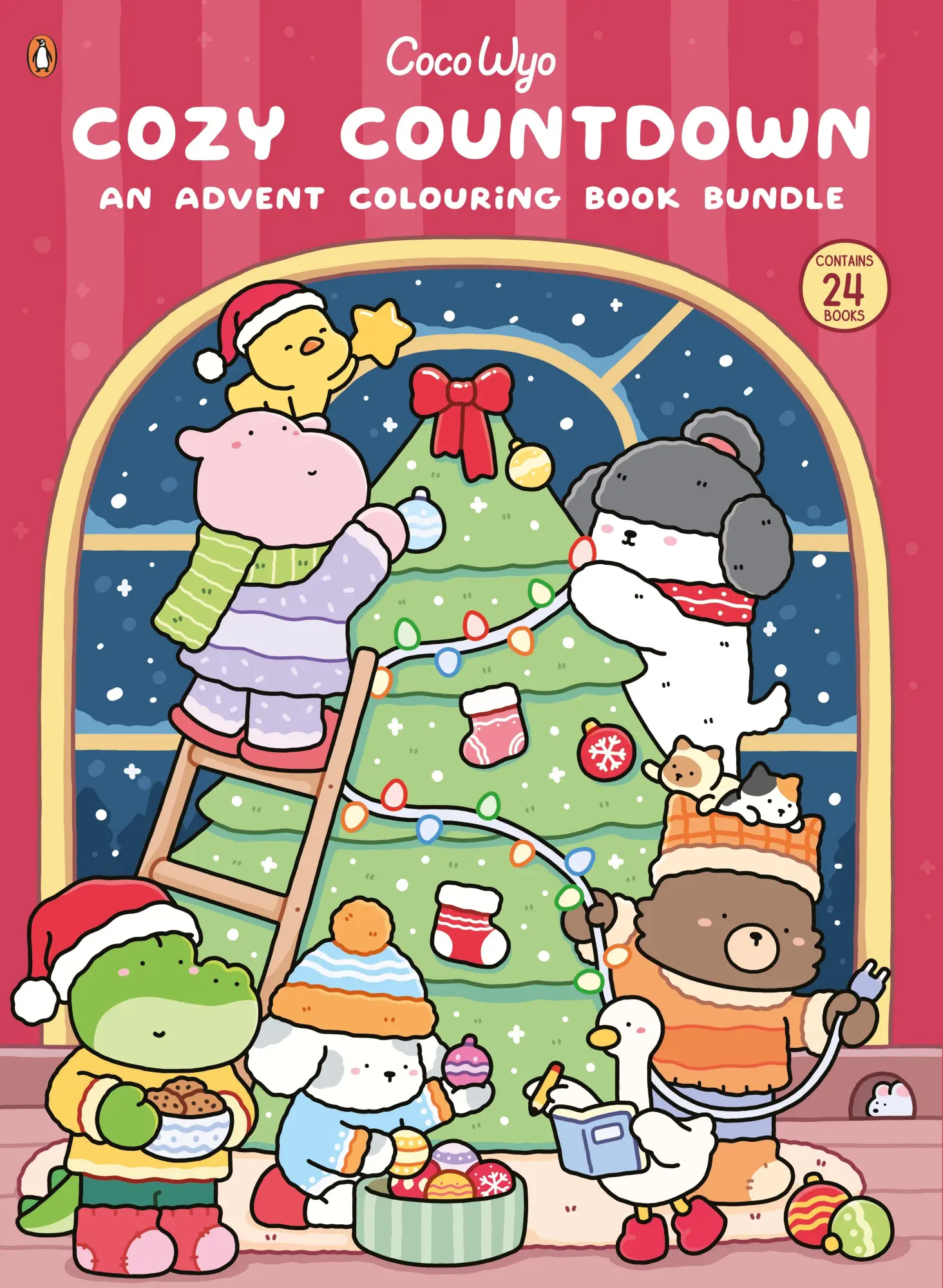 Cover: 9780241836507 | Coco Wyo: Cozy Countdown - An Advent Colouring Book Bundle | Coco Wyo