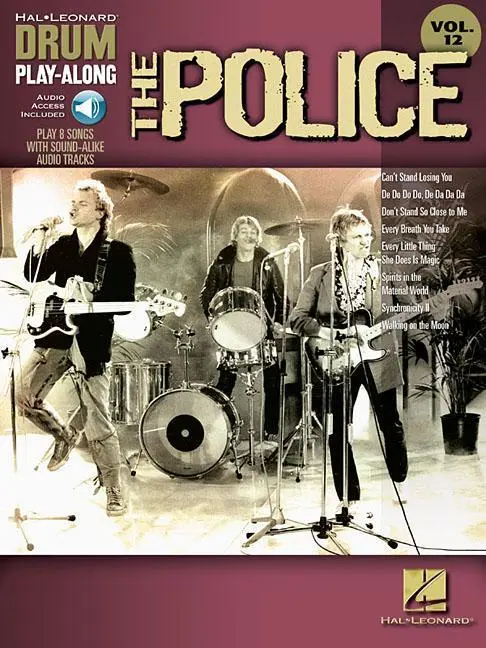 Cover: 9781423446507 | The Police - Drum Play-Along Vol. 12 Book/Online Audio | The Police
