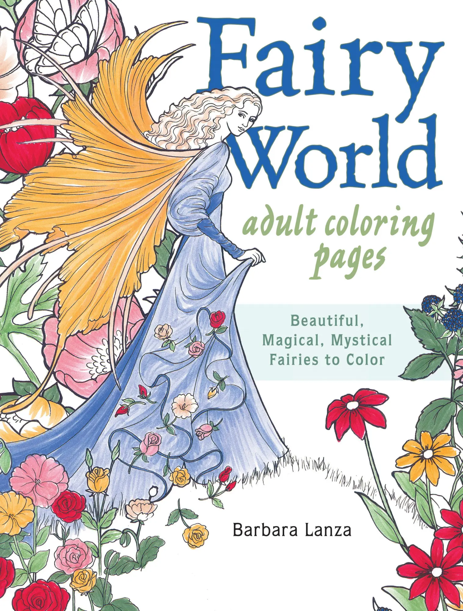 Cover: 9781440346507 | Fairy World Coloring Pages: Beautiful, Magical Mystical Fairies to...