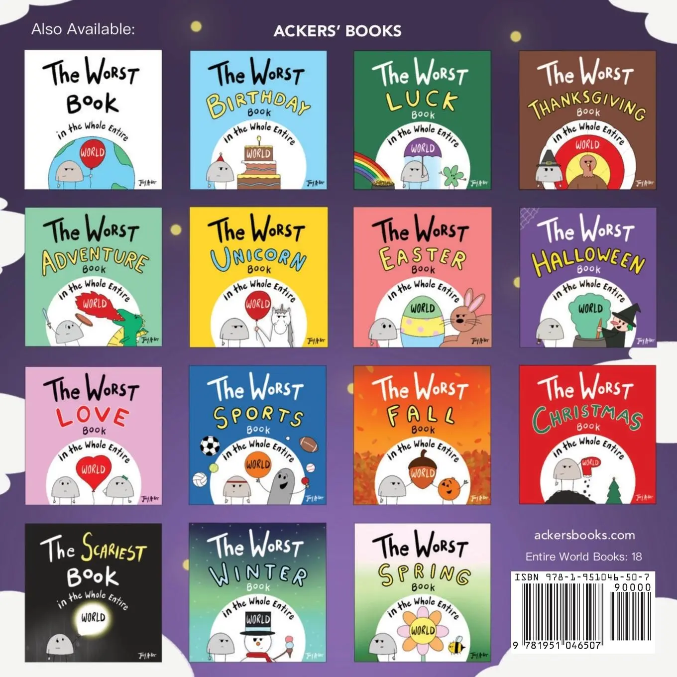 Rückseite: 9781951046507 | The Worst Bedtime Book in the Whole Entire World | Joey Acker | Buch