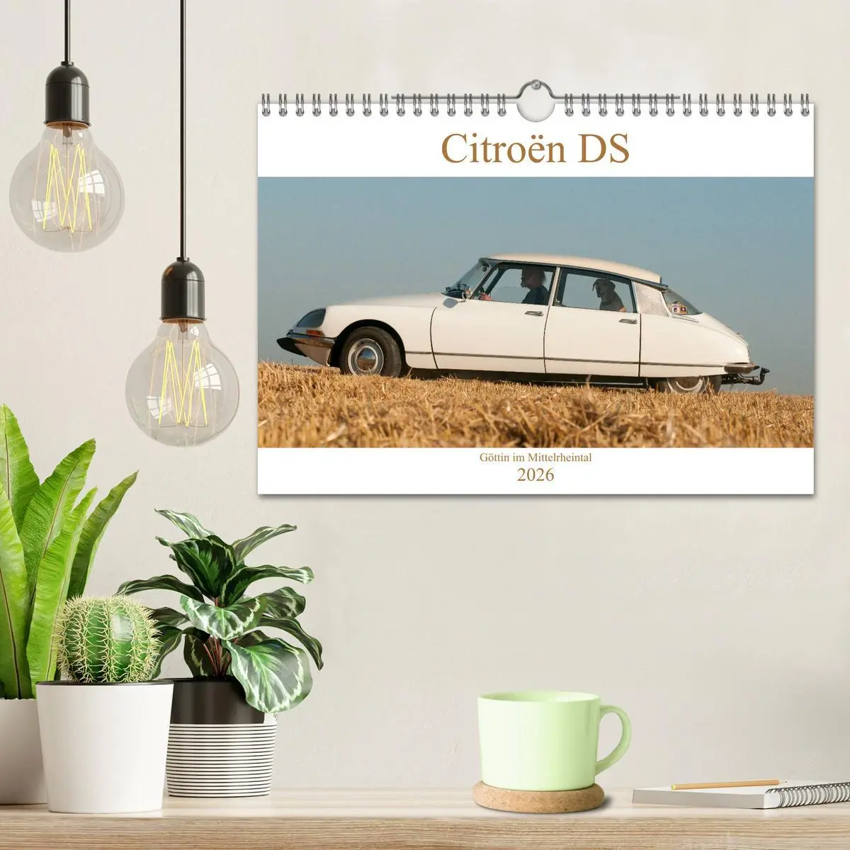 Bild: 9783457766507 | Citroën DS Göttin im Mittelrheintal (Wandkalender 2026 DIN A4...