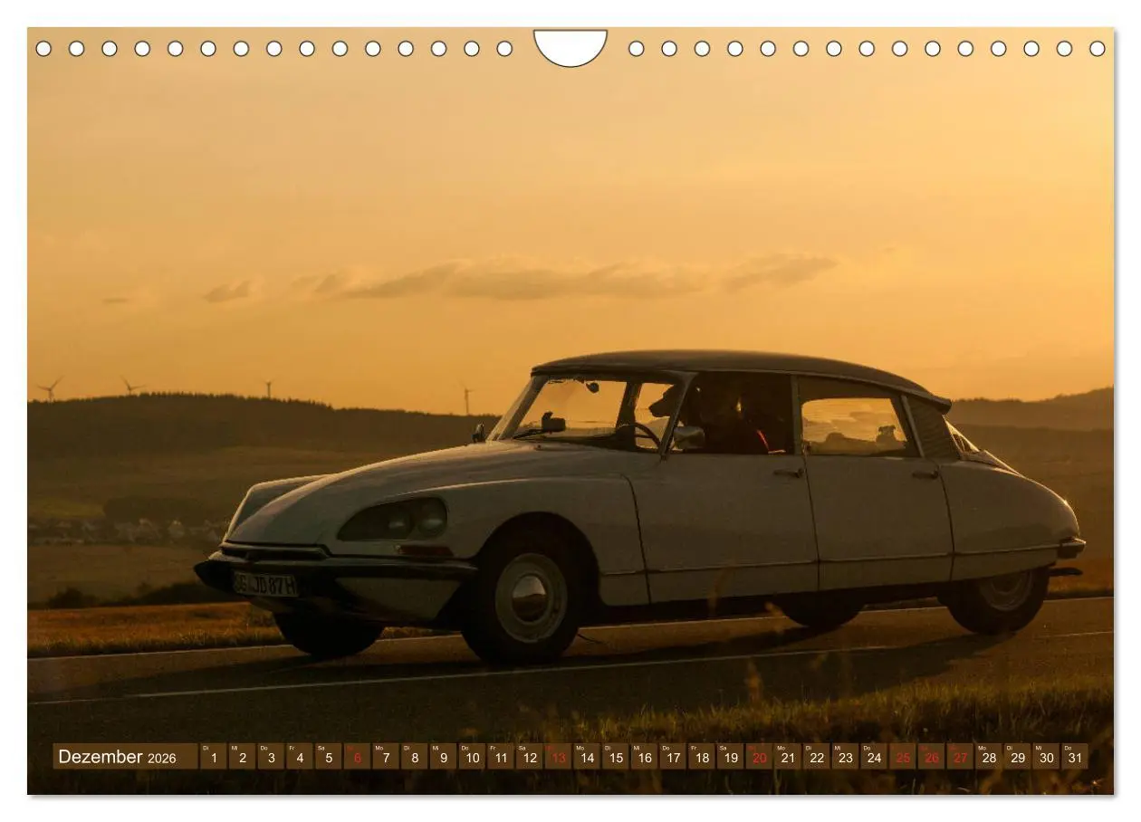 Bild: 9783457766507 | Citroën DS Göttin im Mittelrheintal (Wandkalender 2026 DIN A4...