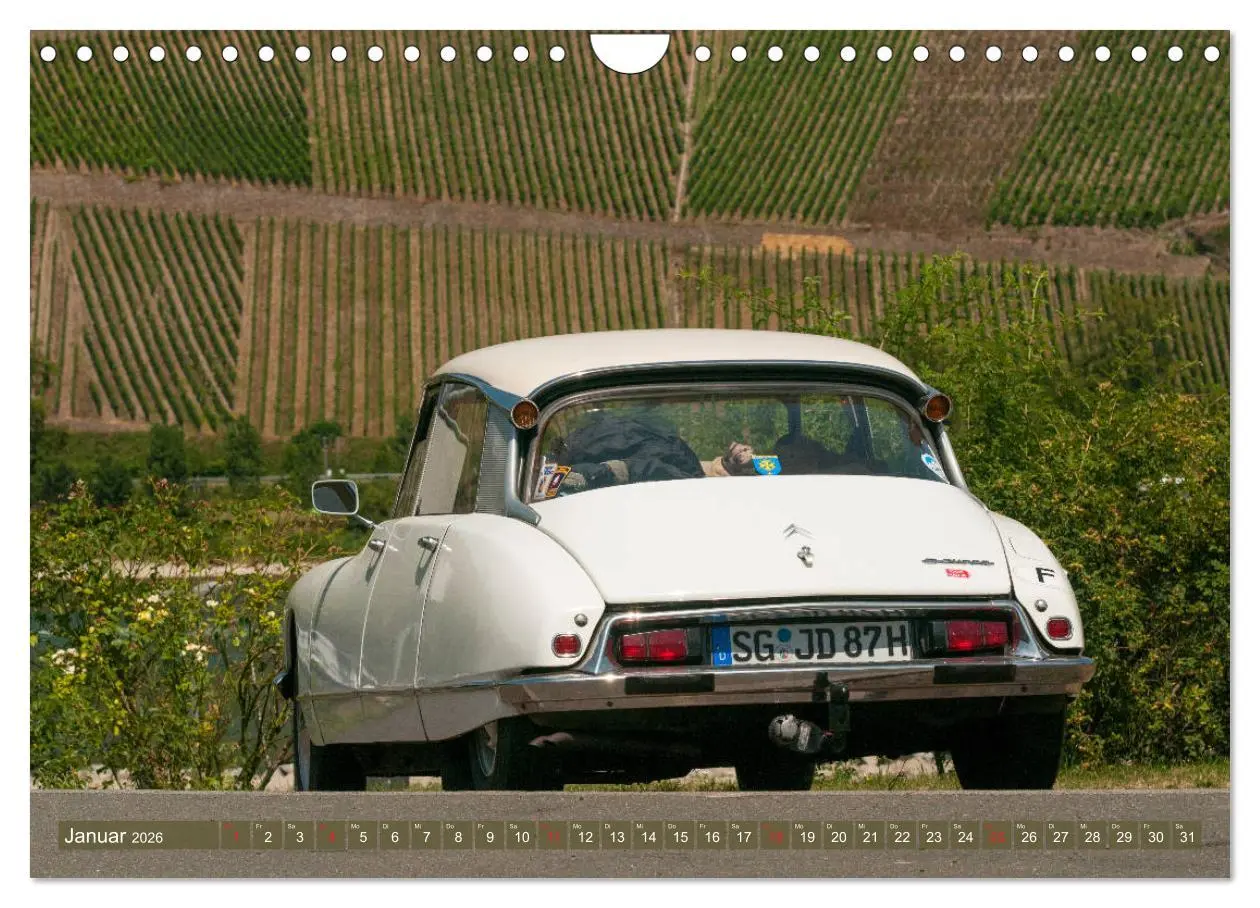 Bild: 9783457766507 | Citroën DS Göttin im Mittelrheintal (Wandkalender 2026 DIN A4...