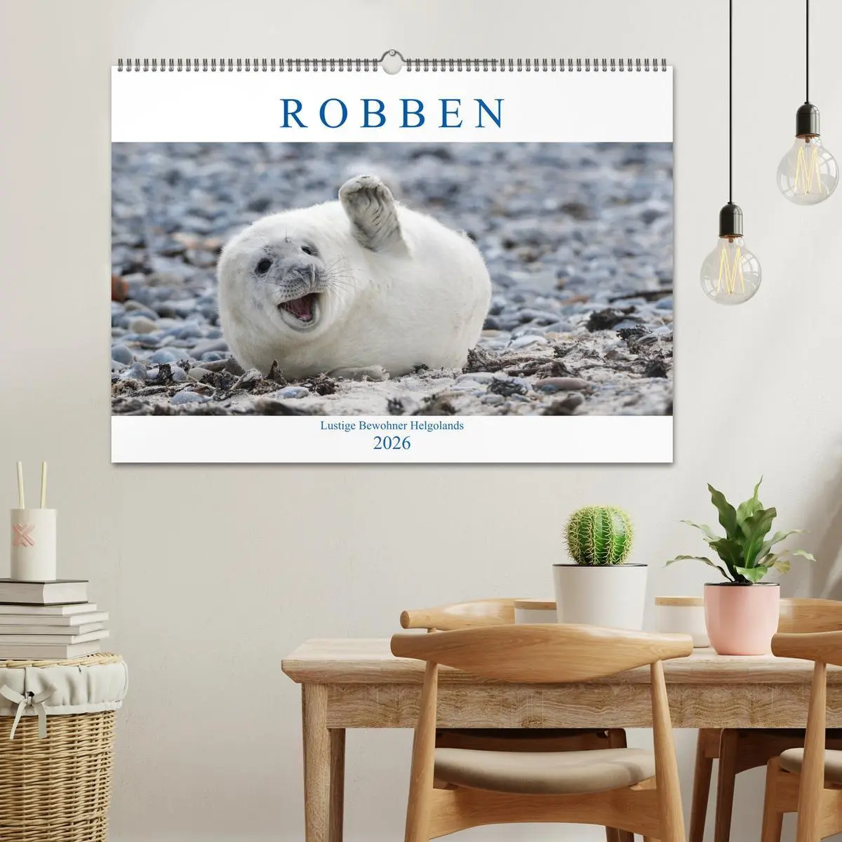 Bild: 9783457836507 | Robben - Lustige Bewohner Helgolands (Wandkalender 2026 DIN A2...