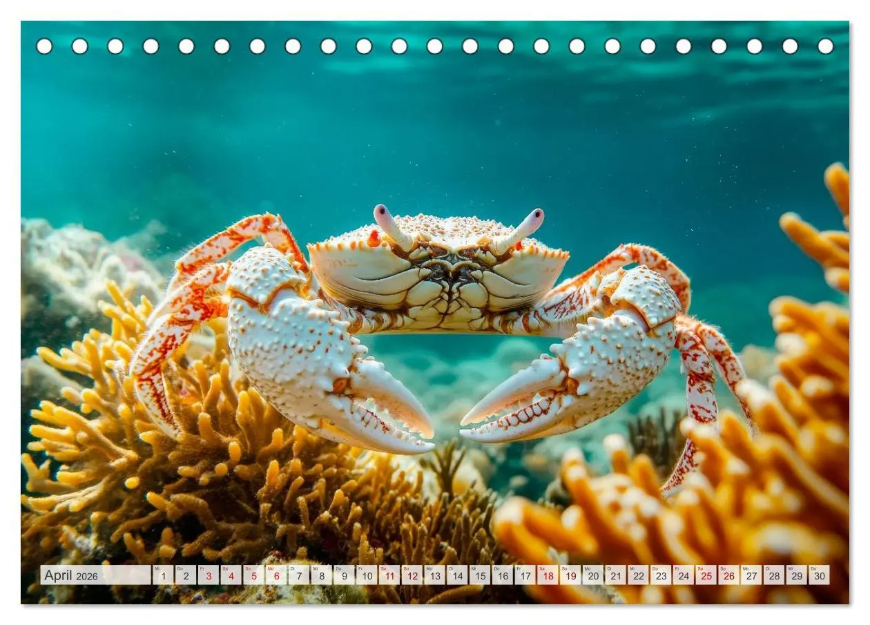 Bild: 9783516166507 | OZEANWELTEN Faszination Meerestiere (Tischkalender 2026 DIN A5...
