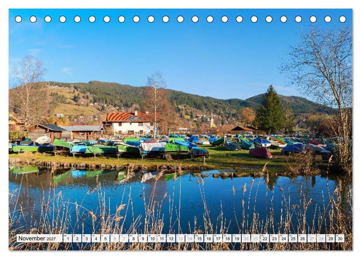 Bild: 9783516786507 | Schliersee-Idylle (Tischkalender 2027 DIN A5 quer), CALVENDO...