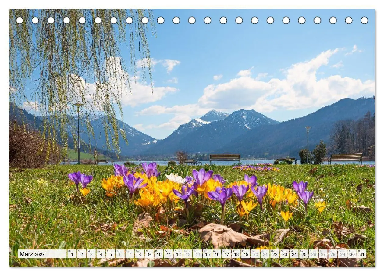 Bild: 9783516786507 | Schliersee-Idylle (Tischkalender 2027 DIN A5 quer), CALVENDO...