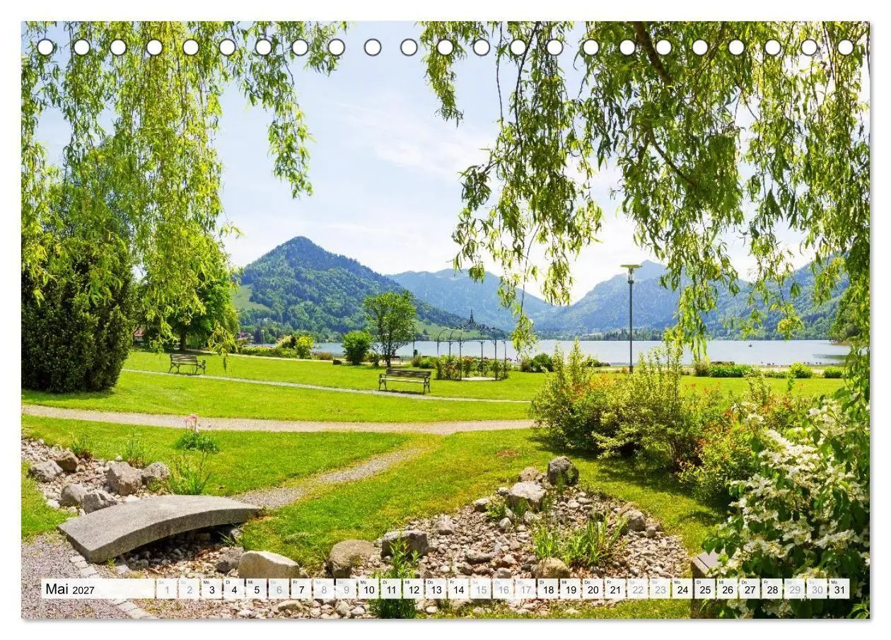 Bild: 9783516786507 | Schliersee-Idylle (Tischkalender 2027 DIN A5 quer), CALVENDO...
