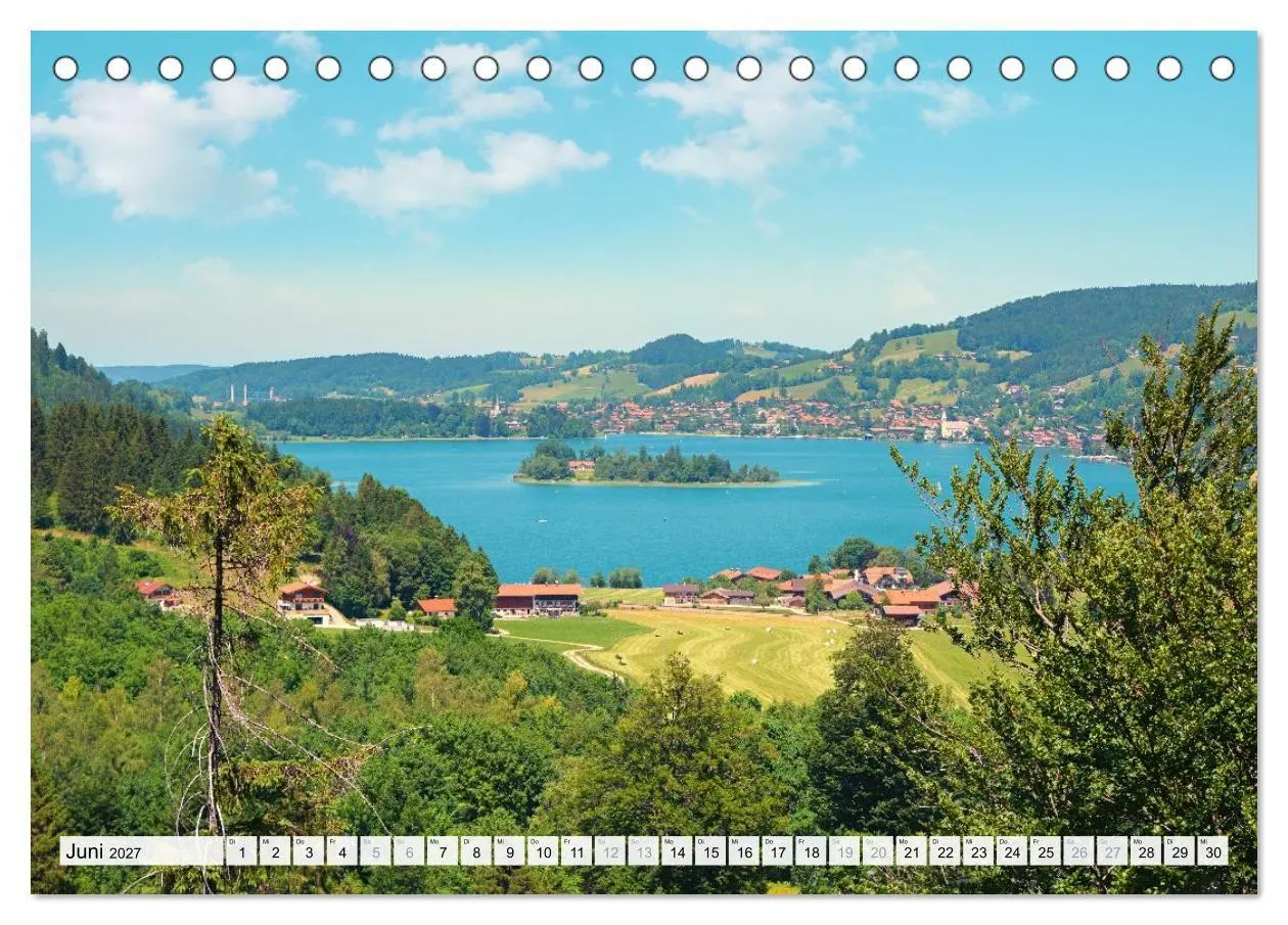 Bild: 9783516786507 | Schliersee-Idylle (Tischkalender 2027 DIN A5 quer), CALVENDO...