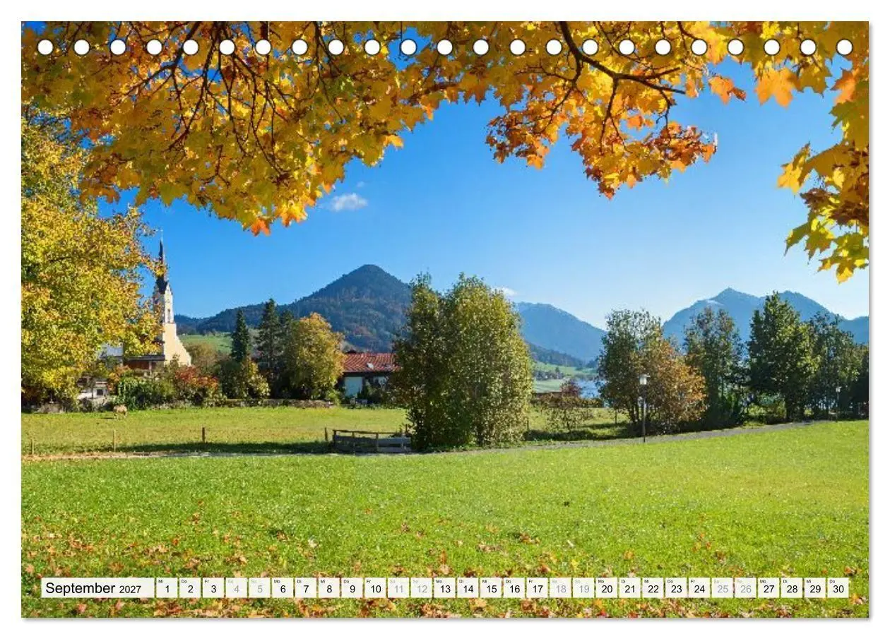 Bild: 9783516786507 | Schliersee-Idylle (Tischkalender 2027 DIN A5 quer), CALVENDO...