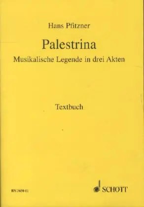 Cover: 9783795736507 | Palestrina | Hans Pfitzner | Broschüre | 56 S. | Deutsch | 1980