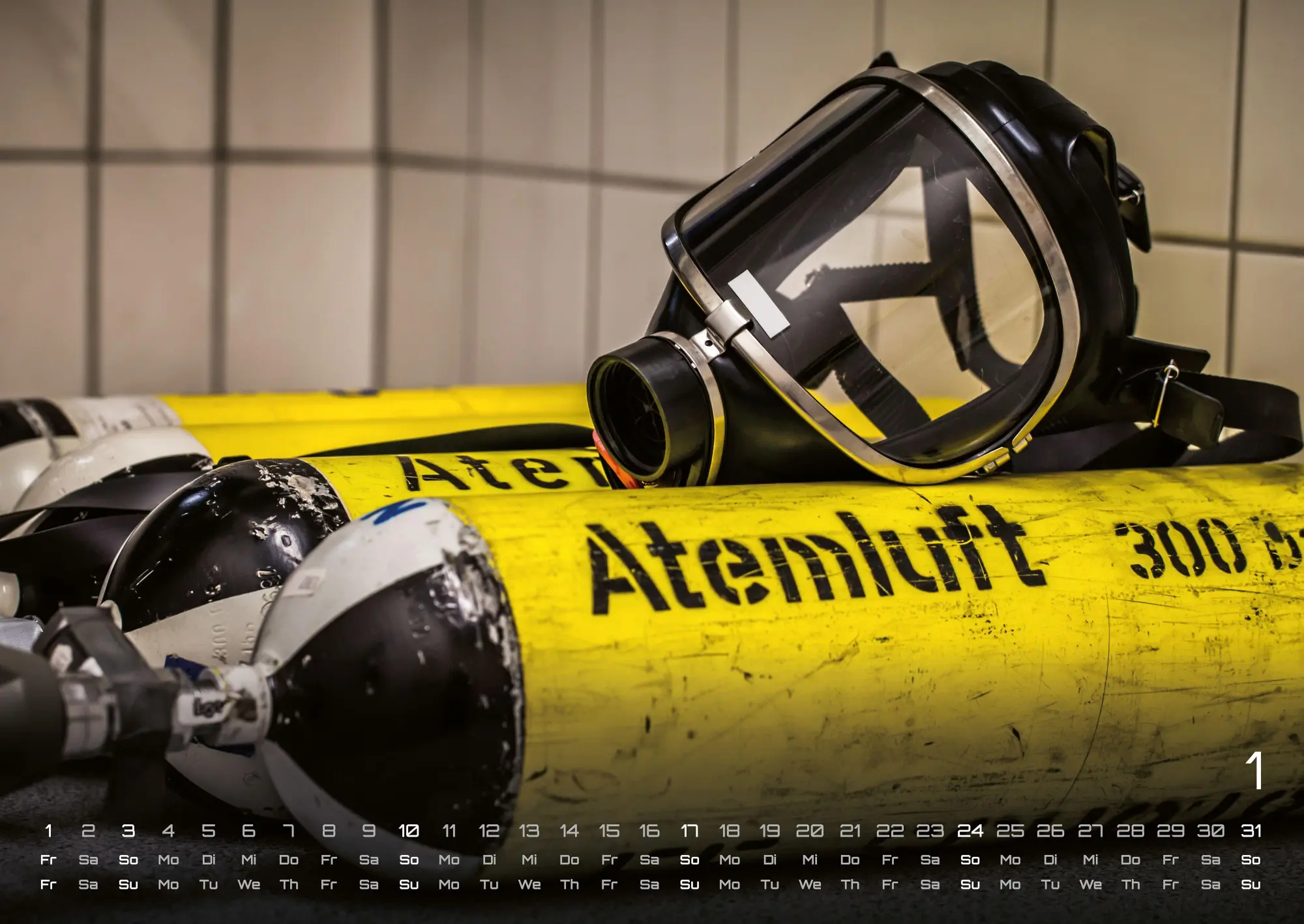 Bild: 9783986736507 | FIREFIGHTER - Retter in der Not - Feuerwehr - 2027 - Kalender DIN A2