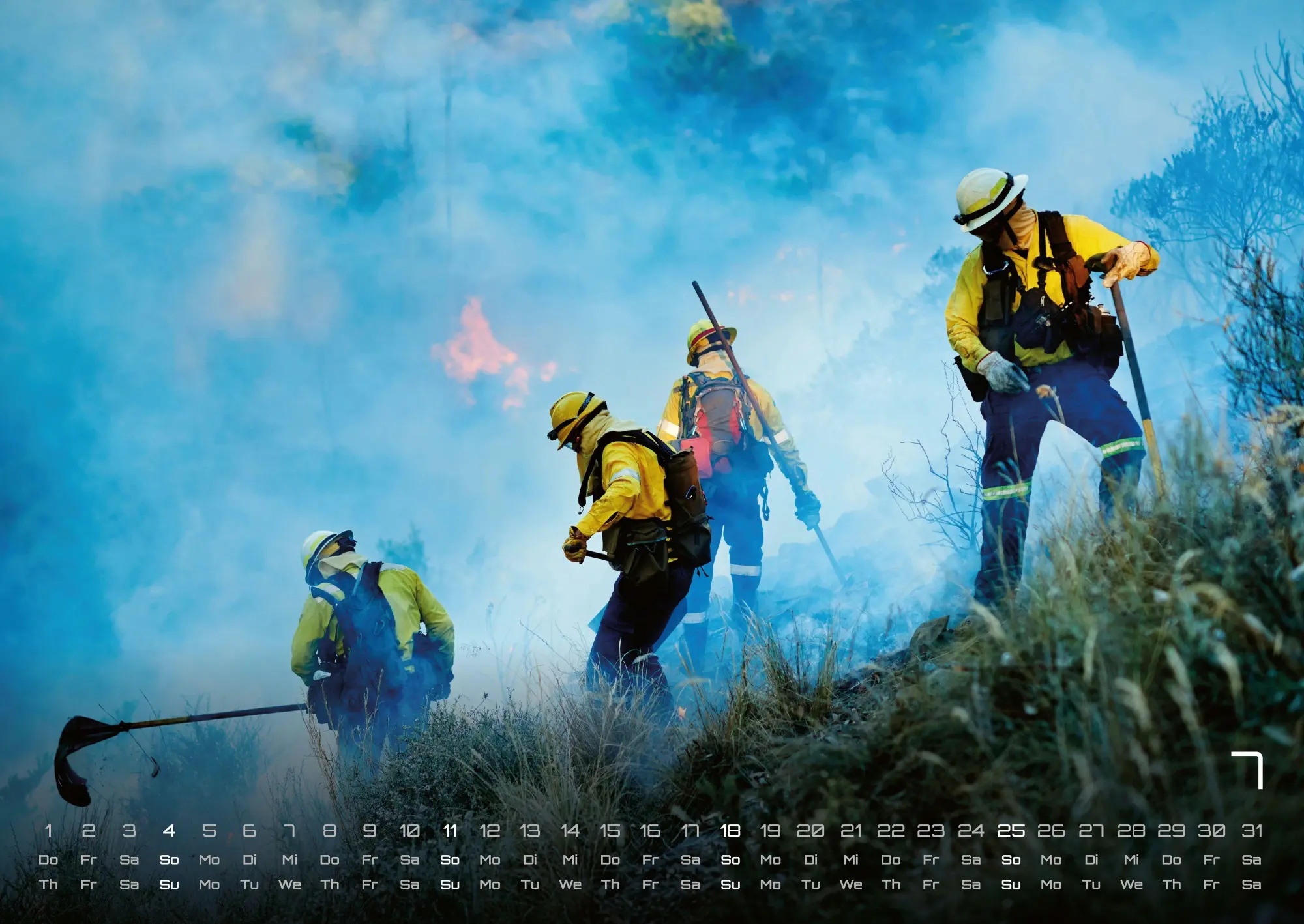 Bild: 9783986736507 | FIREFIGHTER - Retter in der Not - Feuerwehr - 2027 - Kalender DIN A2