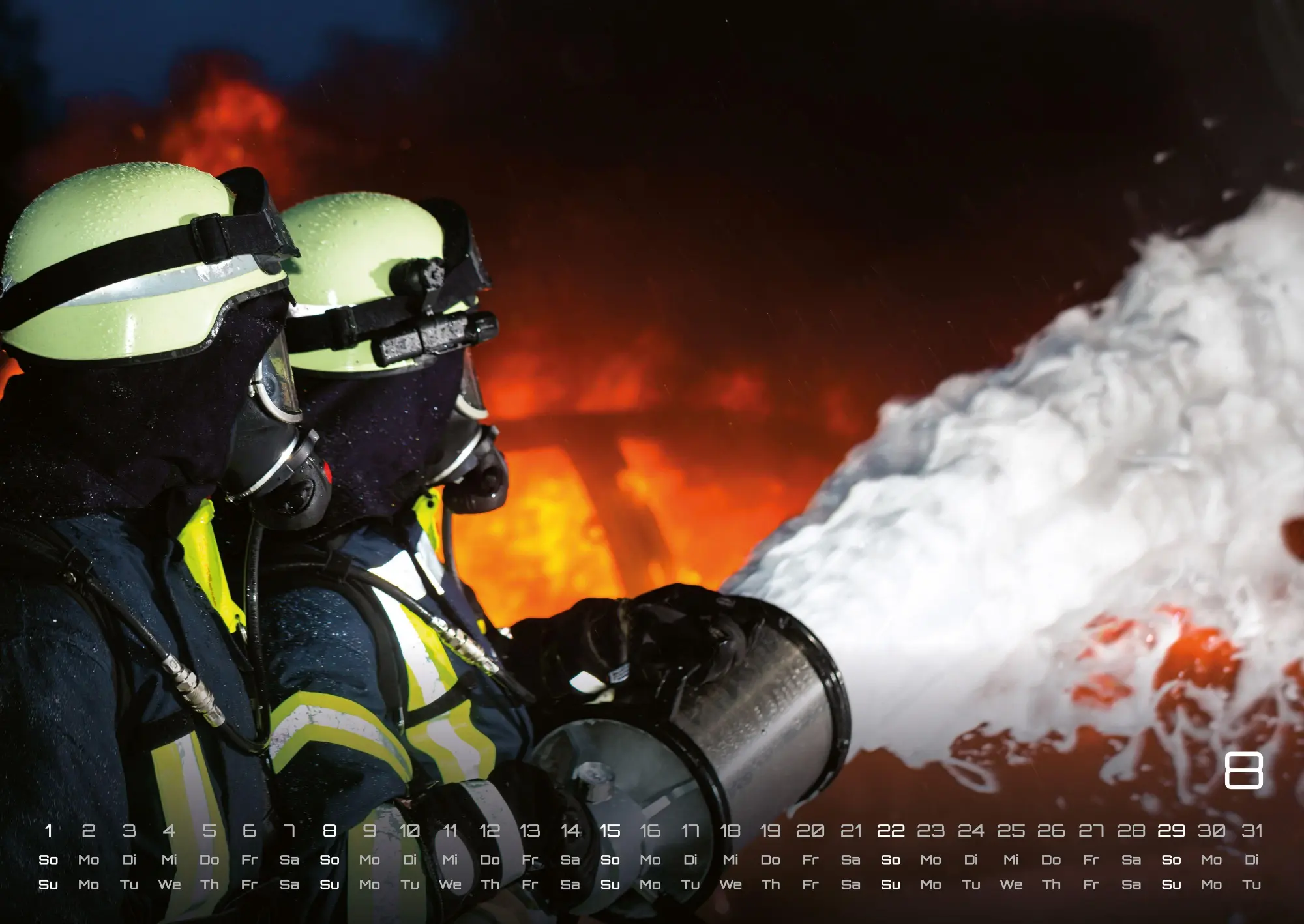 Bild: 9783986736507 | FIREFIGHTER - Retter in der Not - Feuerwehr - 2027 - Kalender DIN A2