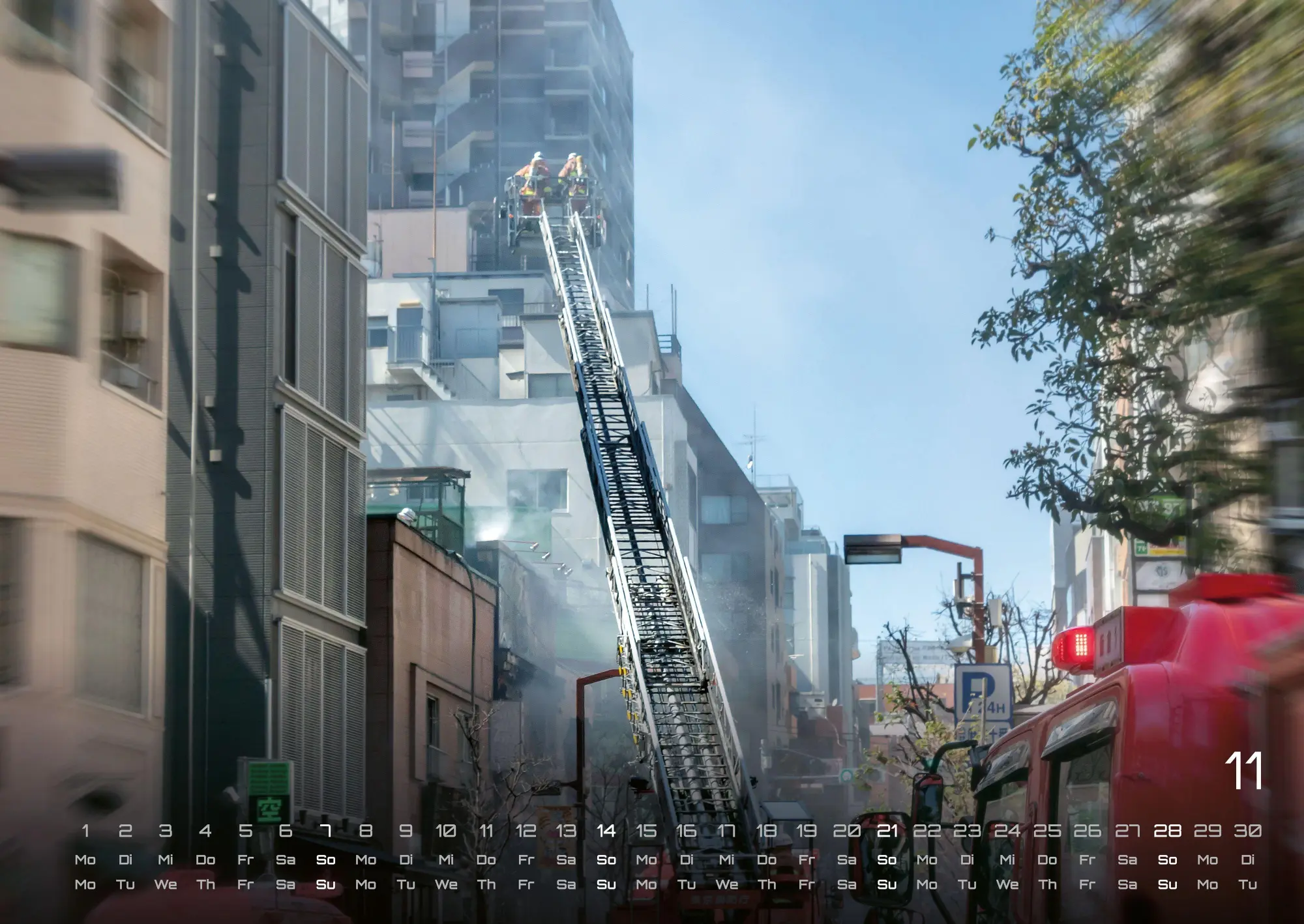 Bild: 9783986736507 | FIREFIGHTER - Retter in der Not - Feuerwehr - 2027 - Kalender DIN A2