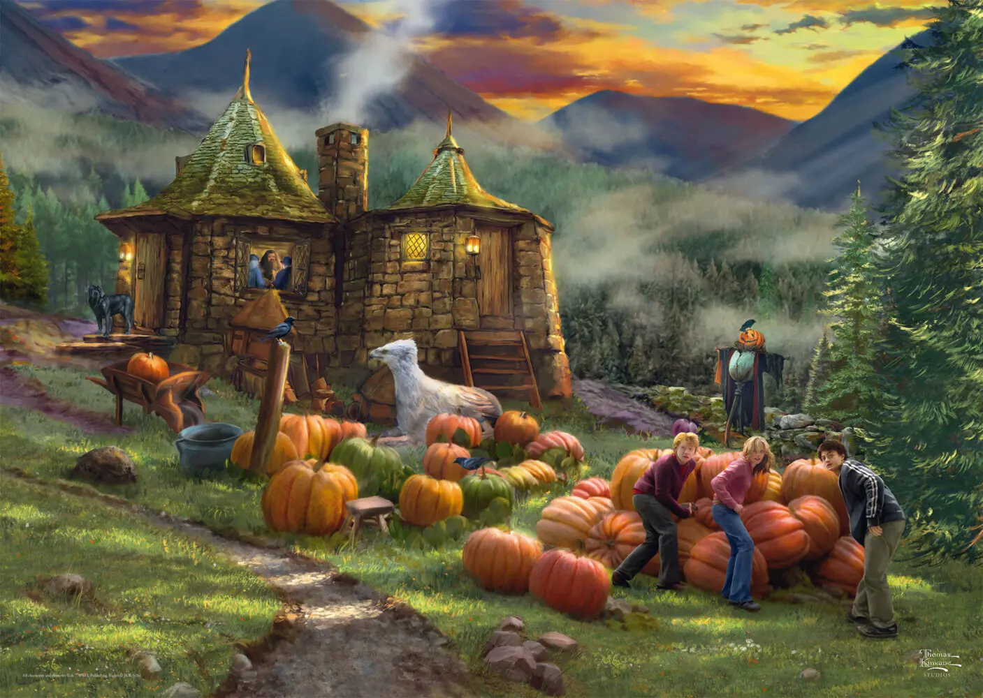 Bild: 4001504586607 | Wizarding World, Harry Potter, Hagrids Hut | Spiel | Schachtel | 58660