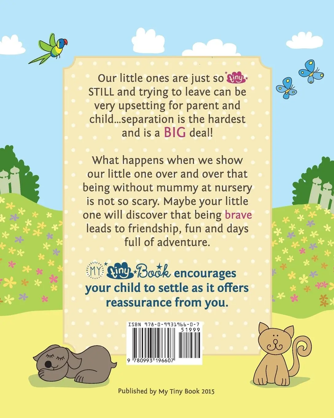 Rückseite: 9780993196607 | Im Going to Nursery | Stacey Turner | Taschenbuch | Englisch | 2015