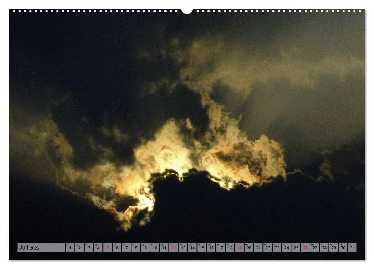 Bild: 9783516226607 | Wolken - Die Gesichter des Himmels (Wandkalender 2026 DIN A2 quer),...