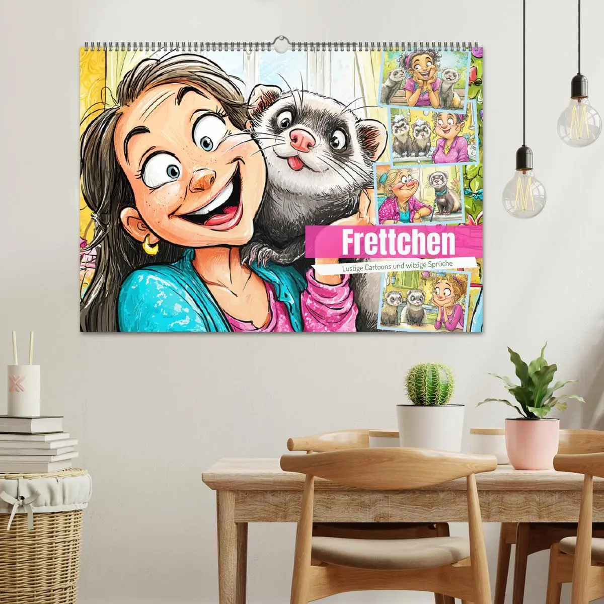 Bild: 9783516606607 | Frettchen. Lustige Cartoons und witzige Sprüche (Wandkalender 2026...