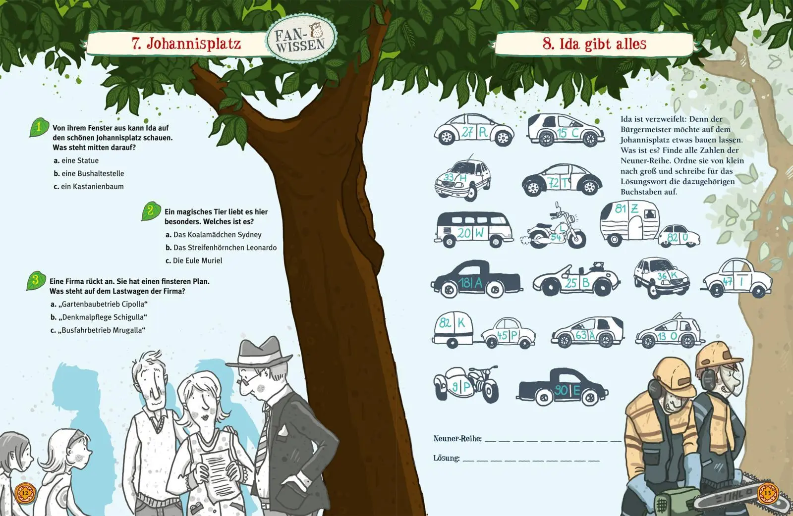 Bild: 9783551186607 | Die Schule der magischen Tiere: Endlich Pause! Das große Rätselbuch