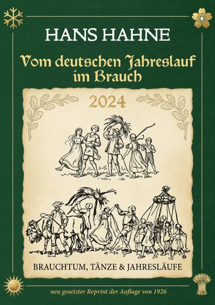 Cover: 9783989796607 | Vom deutschen Jahreslauf im Brauch | Hans Hahne | Taschenbuch