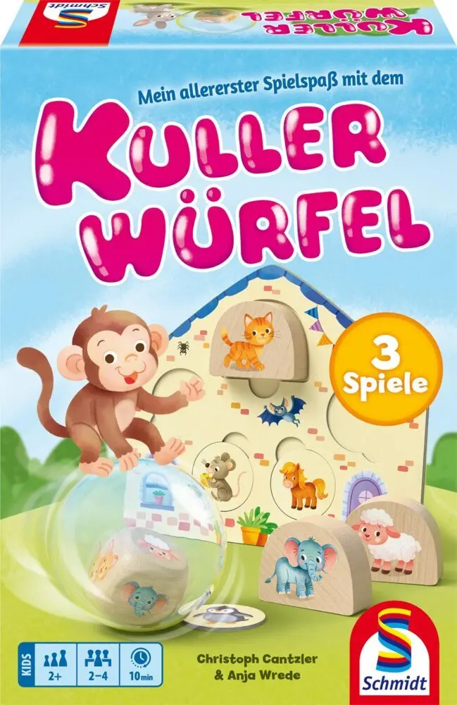 Cover: 4001504406707 | Kullerwürfel | Kinderspiel | Spiel | Schachtel | 40670 | Deutsch