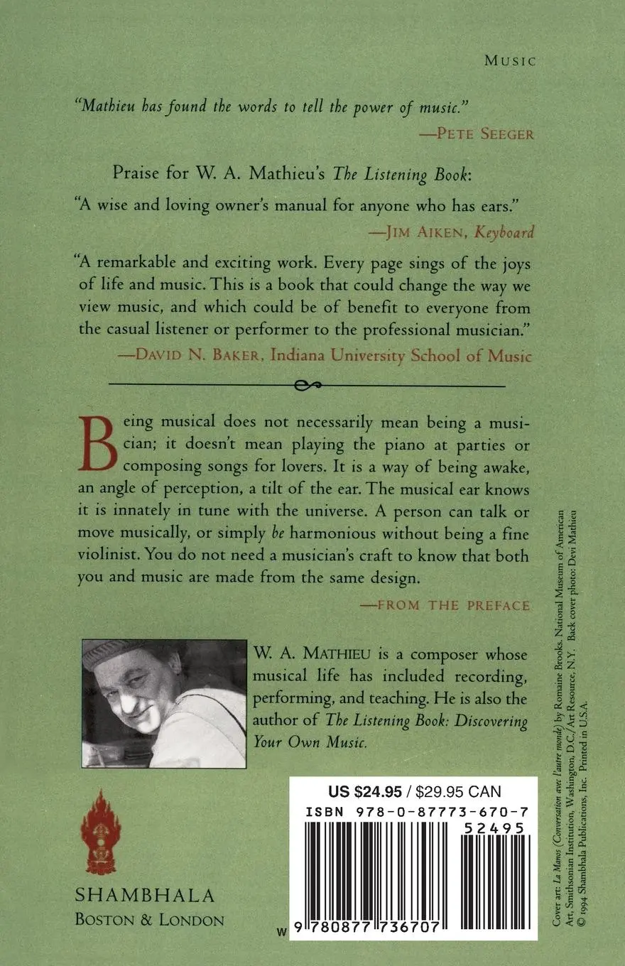 Rückseite: 9780877736707 | The Musical Life | W. A. Mathieu | Taschenbuch | Englisch | 1994
