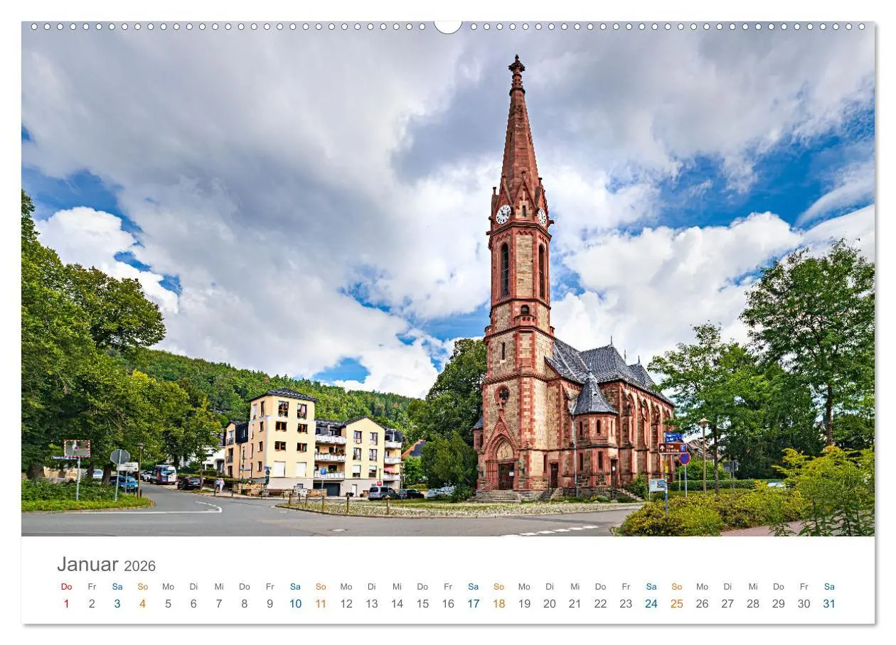 Bild: 9783457366707 | Rudolstadt - im Tal der Saale (hochwertiger Premium Wandkalender...