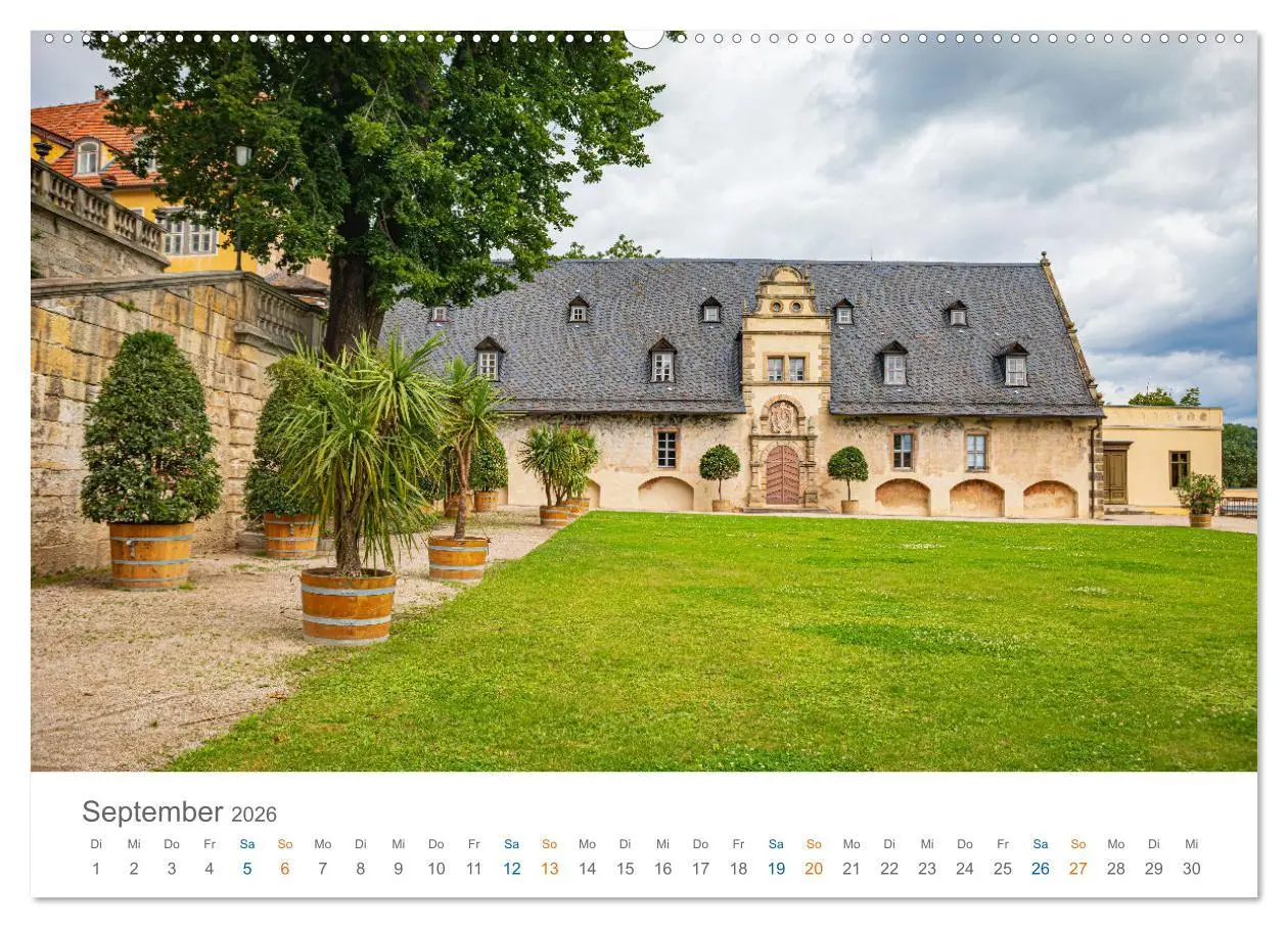 Bild: 9783457366707 | Rudolstadt - im Tal der Saale (hochwertiger Premium Wandkalender...