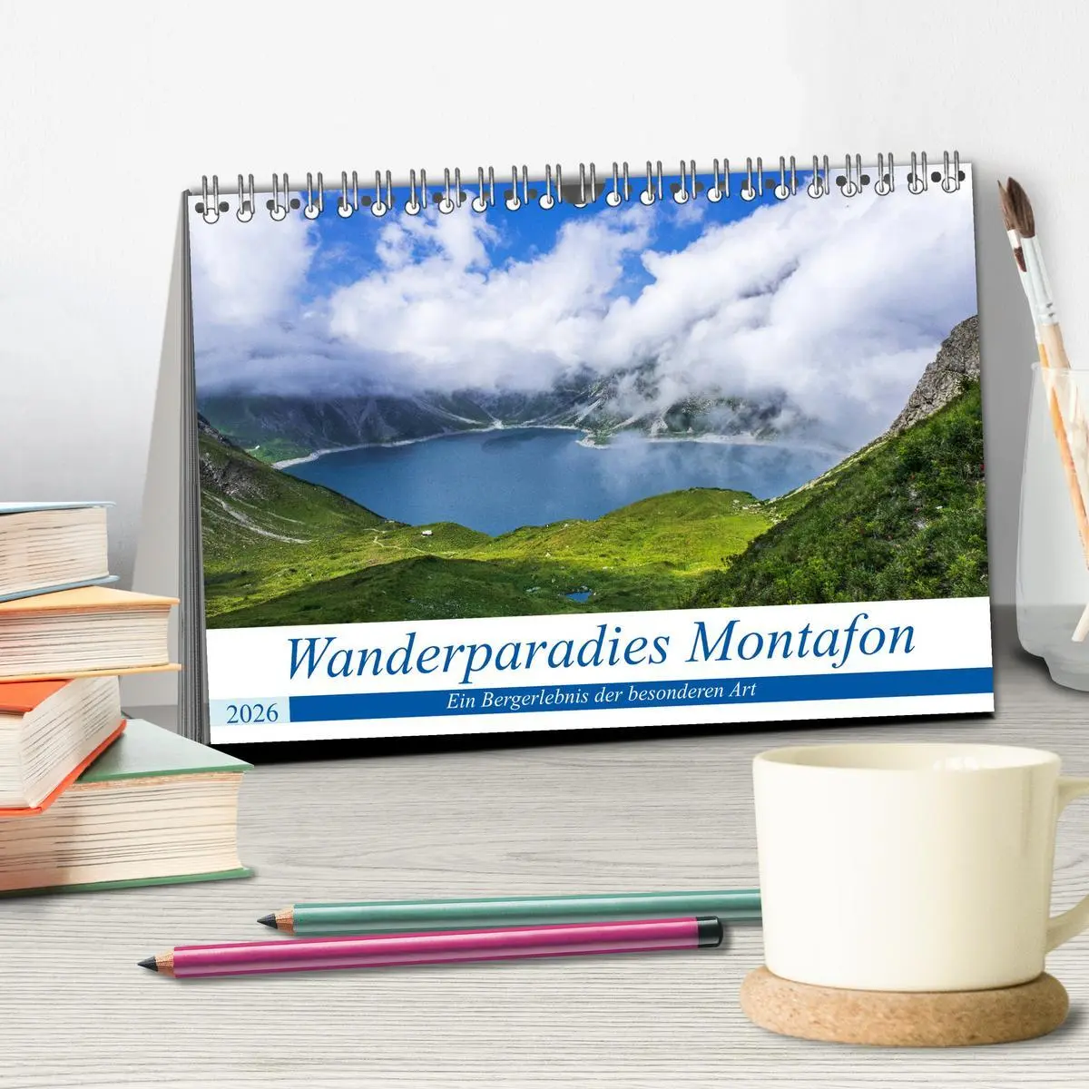 Bild: 9783457676707 | Wanderparadies Montafon (Tischkalender 2026 DIN A5 quer), CALVENDO...