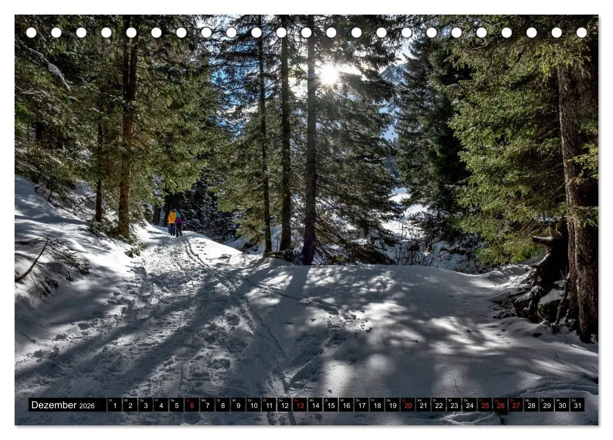 Bild: 9783457676707 | Wanderparadies Montafon (Tischkalender 2026 DIN A5 quer), CALVENDO...