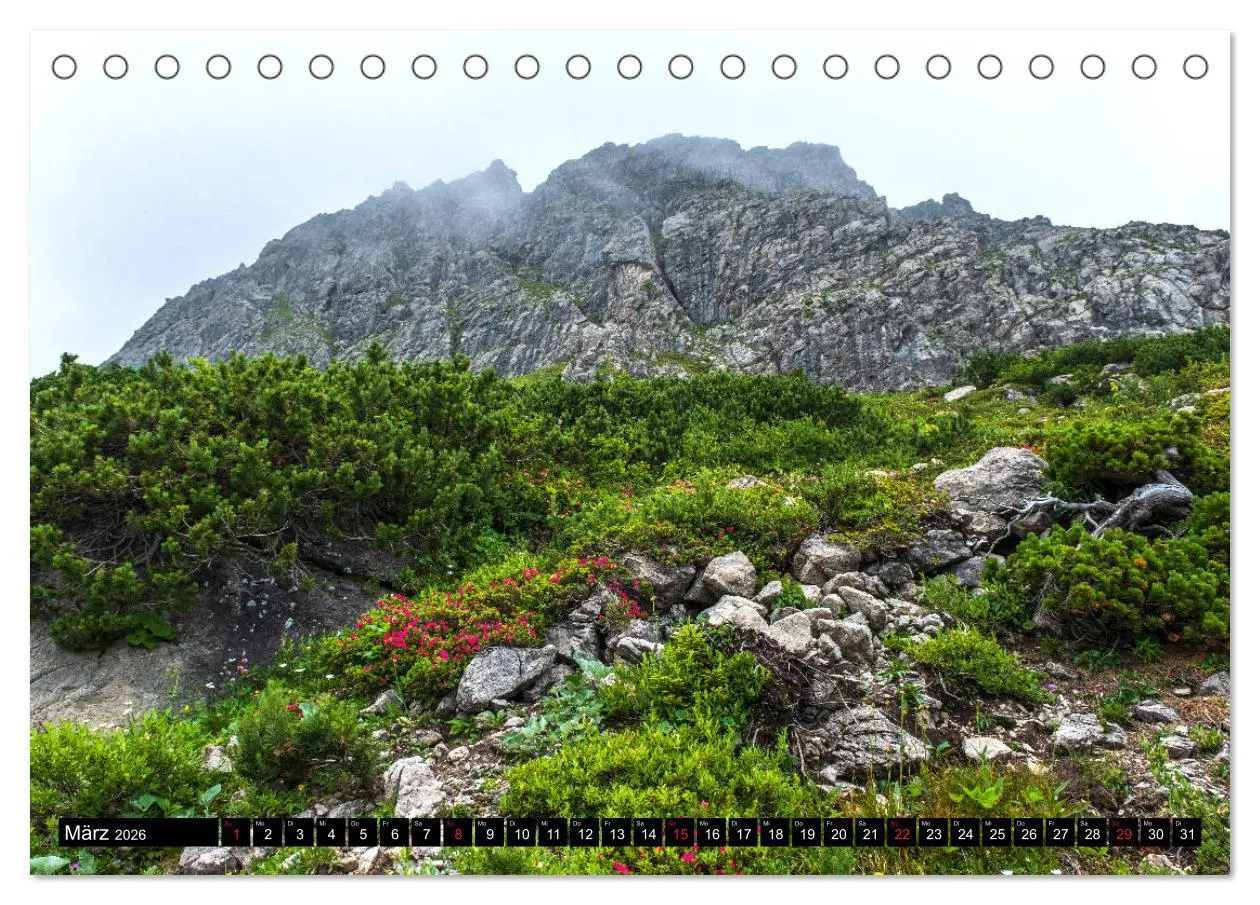 Bild: 9783457676707 | Wanderparadies Montafon (Tischkalender 2026 DIN A5 quer), CALVENDO...