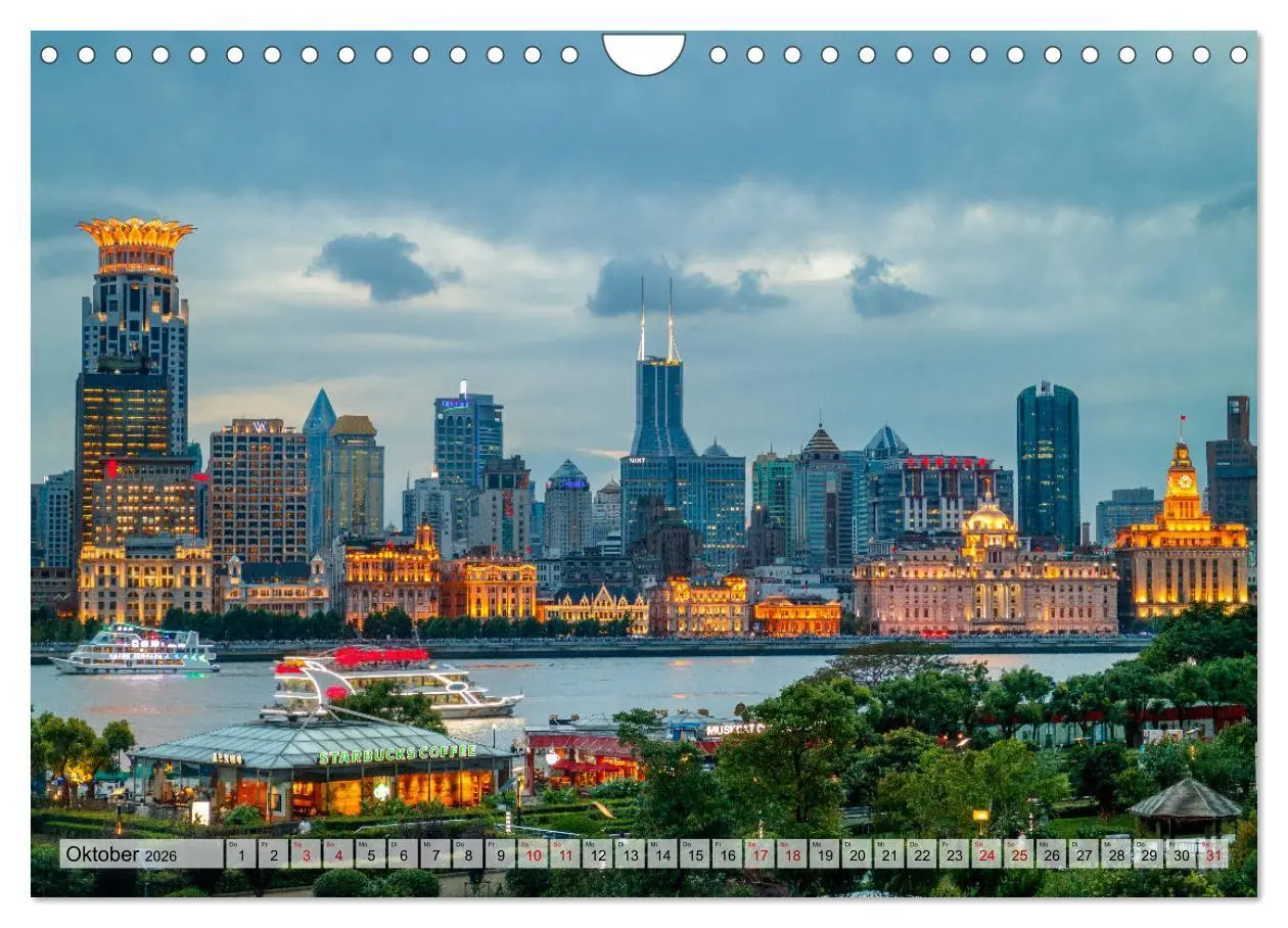 Bild: 9783457746707 | Metropolen Chinas - Peking, Shanghai, Hongkong (Wandkalender 2026...