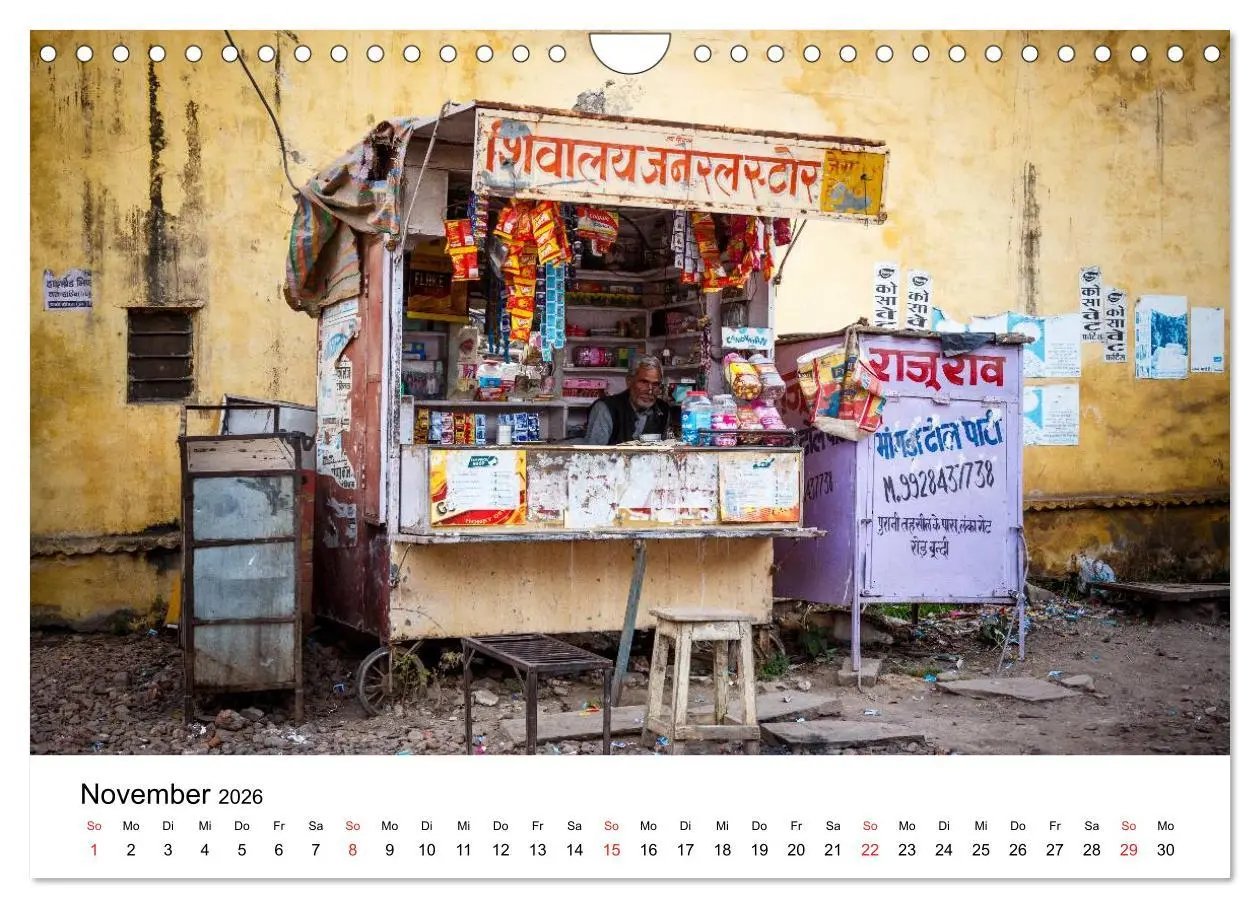 Bild: 9783516216707 | Indien: Menschen ¿ Farben ¿ Religionen (Wandkalender 2026 DIN A4...