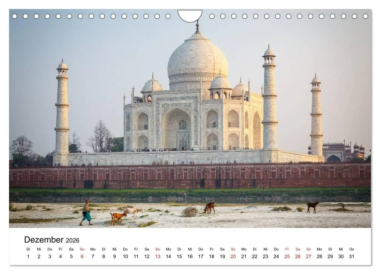 Bild: 9783516216707 | Indien: Menschen - Farben - Religionen (Wandkalender 2026 DIN A4...