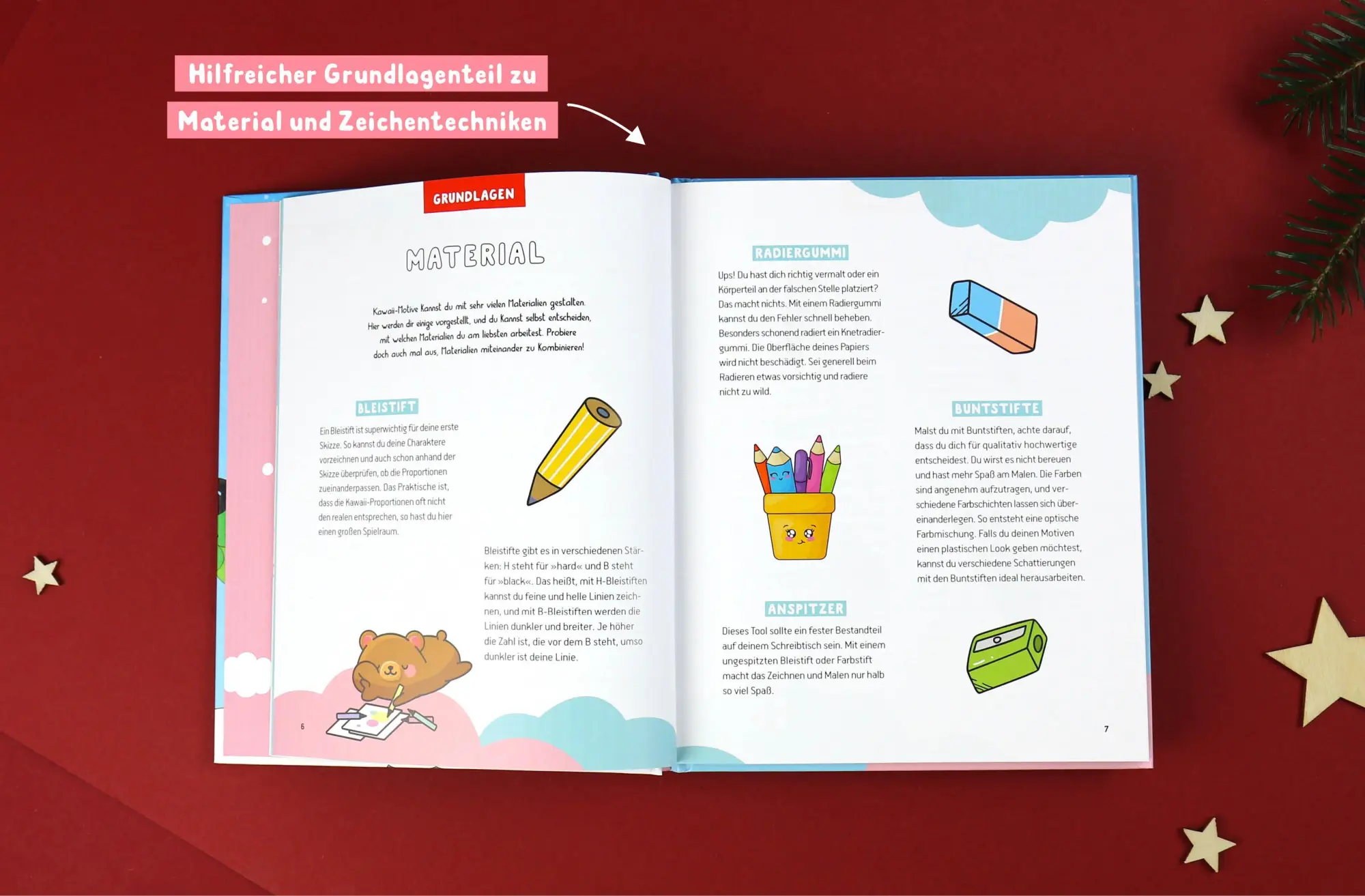 Bild: 9783745906707 | Mein Kawaii-Adventskalender-Buch: Cute Christmas | Buch | 112 S.