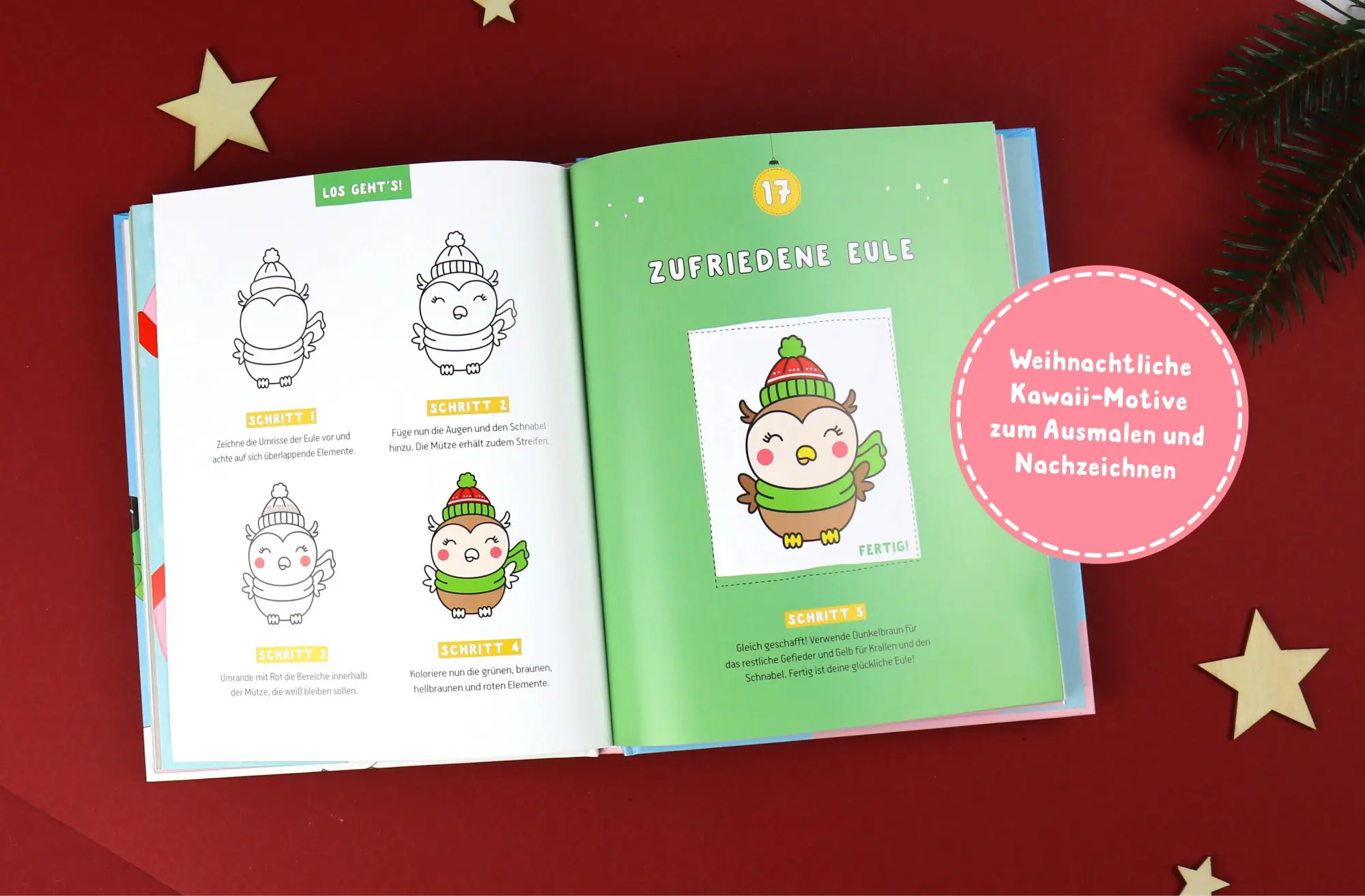 Bild: 9783745906707 | Mein Kawaii-Adventskalender-Buch: Cute Christmas | Buch | 112 S.